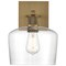 Access Lighting Port Nine Chardonnay, Chardonnay LED Wall Sconce, Antique Brushed Brass Finish, Clear Glass 63144LEDDLP-ABB/CLR - alternate 6